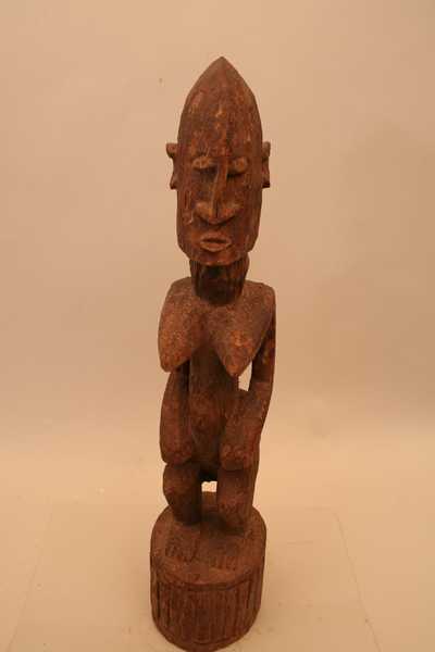 Dogon.(statue), d`afrique : Mali, statuette Dogon.(statue), masque ancien africain Dogon.(statue), art du Mali - Art Africain, collection privées Belgique. Statue africaine de la tribu des Dogon.(statue), provenant du Mali, 1098/4172.Petite statue d